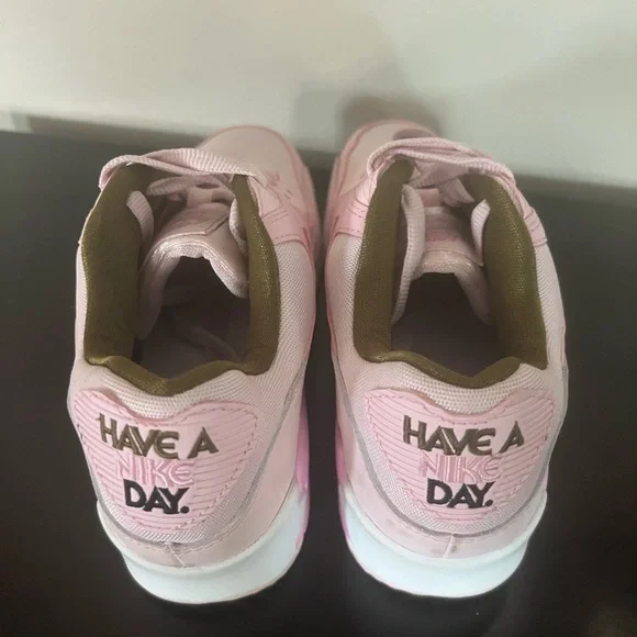 Nike Pink Air Max Sneakers with Visible Cushioning - Picture 7 of 11